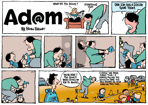 Adam@Home - Sunday November 3, 1996 Comic Strip