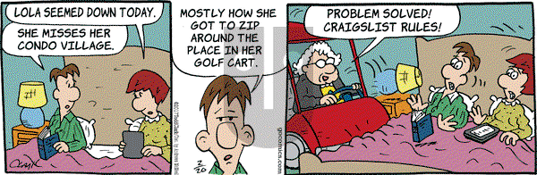 Lola on Monday February 20, 2017 Comic Strip