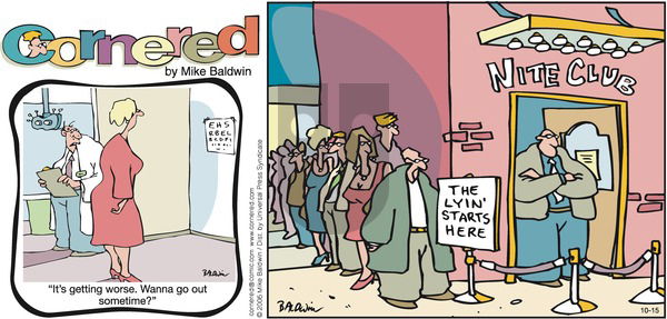 Cornered on Sunday October 15, 2006 Comic Strip