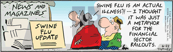 Frank and Ernest - Monday June 22, 2009 Comic Strip