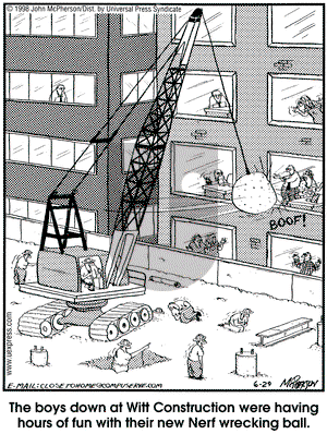 Close to Home on Monday June 29, 1998 Comic Strip