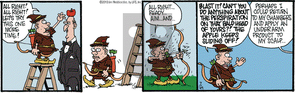 Monty on Thursday July 29, 2010 Comic Strip