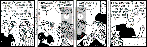 Clear Blue Water on Thursday August 23, 2007 Comic Strip