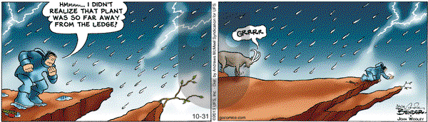Alley Oop on Wednesday October 31, 2018 Comic Strip