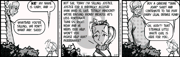 The Boondocks on Monday September 24, 2007 Comic Strip