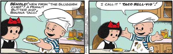 Nancy on Tuesday June 14, 2016 Comic Strip