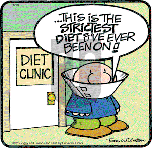 Ziggy on Monday January 19, 2015 Comic Strip