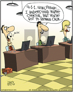 The Flying McCoys on Monday April 4, 2016 Comic Strip