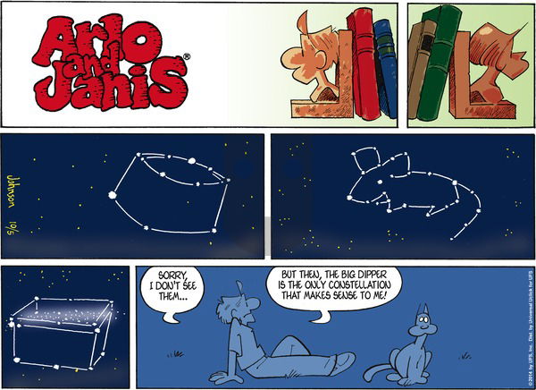 Arlo and Janis on Sunday October 5, 2014 Comic Strip