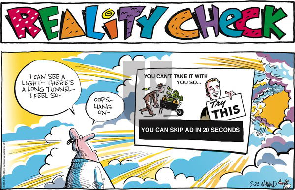 Reality Check on Sunday March 22, 2015 Comic Strip