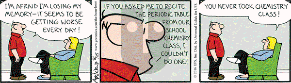 The Born Loser on Thursday August 25, 2016 Comic Strip