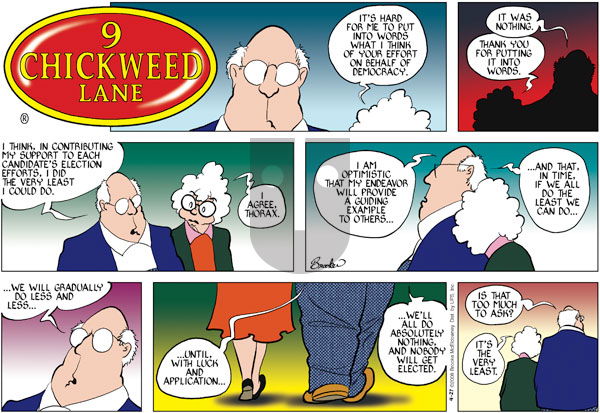 9 Chickweed Lane on Sunday April 27, 2008 Comic Strip