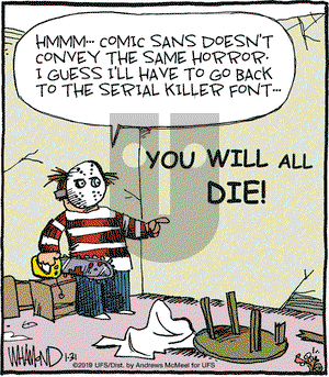 Reality Check on Thursday January 31, 2019 Comic Strip