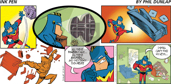Ink Pen - Sunday October 14, 2007 Comic Strip