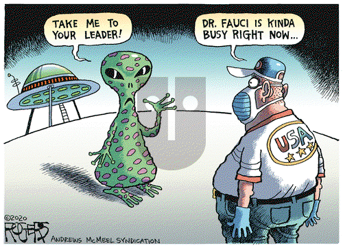 Rob Rogers on Thursday April 2, 2020 Comic Strip