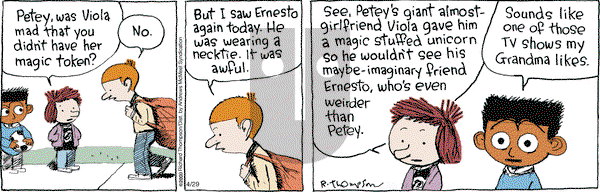 Cul de Sac - Monday April 29, 2024 Comic Strip