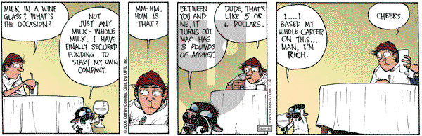 Get Fuzzy on Wednesday April 4, 2007 Comic Strip