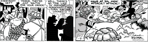 Alley Oop on Tuesday November 16, 1999 Comic Strip
