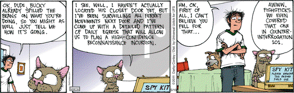 Get Fuzzy on Friday May 10, 2013 Comic Strip