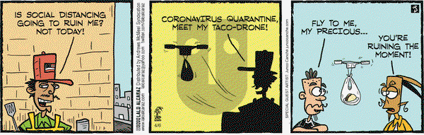 La Cucaracha on Monday April 6, 2020 Comic Strip