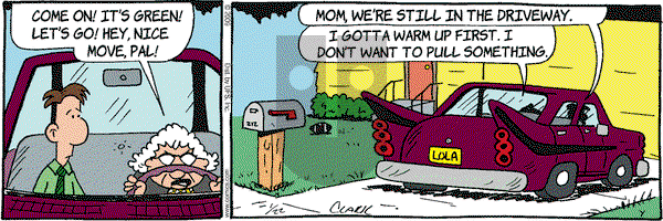 Lola on Thursday January 22, 2009 Comic Strip