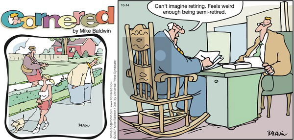 Cornered on Sunday October 14, 2007 Comic Strip