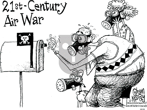 Glenn McCoy on Monday October 15, 2001 Comic Strip