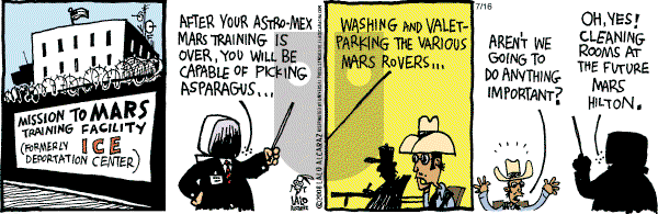 La Cucaracha on Wednesday July 16, 2008 Comic Strip