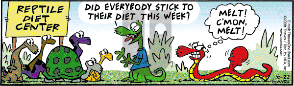 Frank and Ernest - Wednesday October 22, 2008 Comic Strip