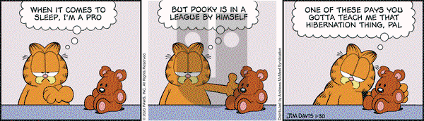 Garfield on Thursday January 30, 2020 Comic Strip