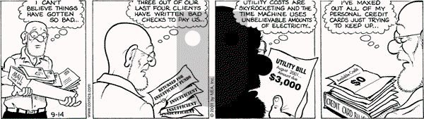 Alley Oop on Friday September 14, 2001 Comic Strip
