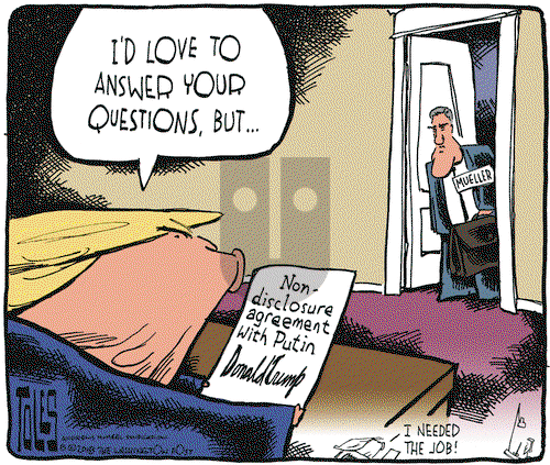 Tom Toles on Wednesday August 15, 2018 Comic Strip