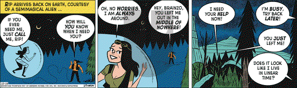 Rip Haywire on Monday October 19, 2020 Comic Strip