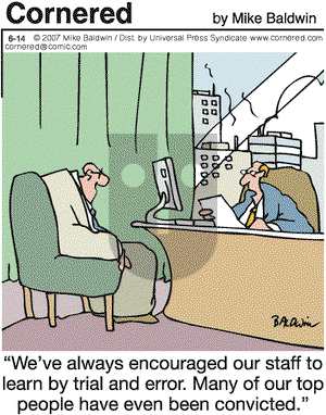 Cornered on Thursday June 14, 2007 Comic Strip