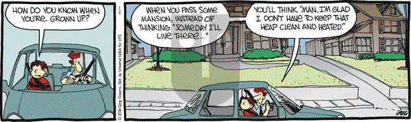 The Buckets on Saturday January 9, 2016 Comic Strip