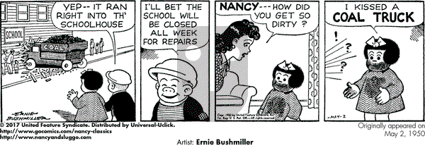 Nancy Classics on Tuesday May 2, 2017 Comic Strip
