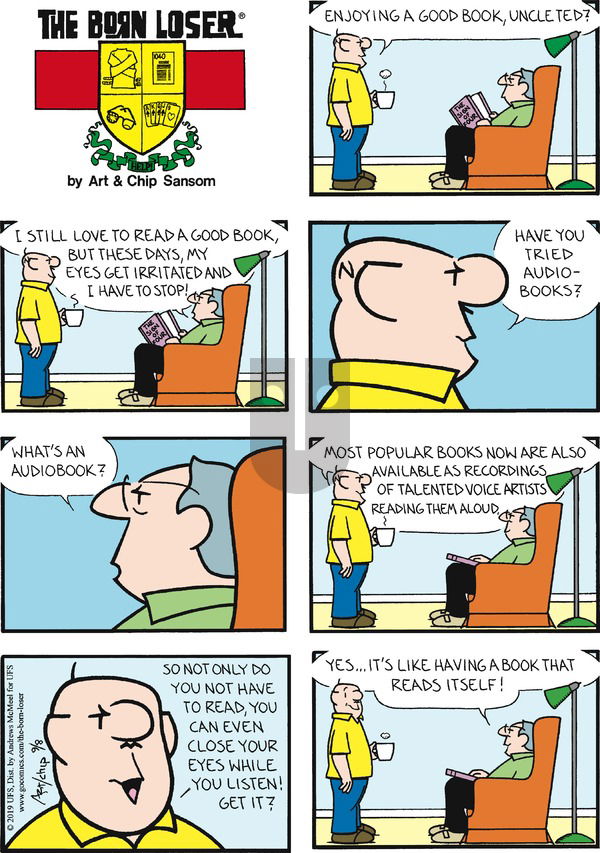 The Born Loser on Sunday September 8, 2019 Comic Strip