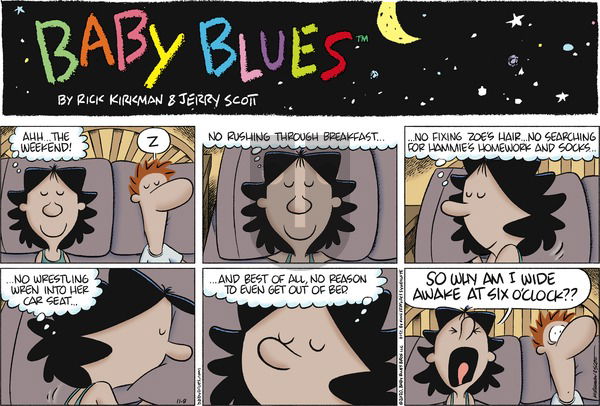 Baby Blues on Sunday November 8, 2020 Comic Strip