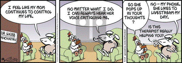 DeFlocked on 2025-07-17 Comic Strip