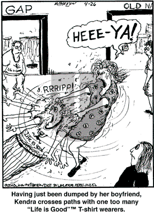Close to Home on Saturday April 26, 2008 Comic Strip