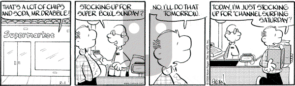 Drabble on Friday February 1, 2008 Comic Strip