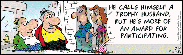 Frank and Ernest on Saturday July 14, 2018 Comic Strip