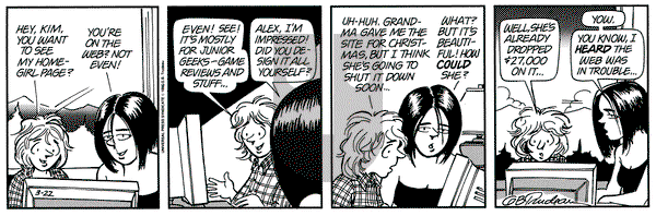 Doonesbury on Friday March 22, 1996 Comic Strip