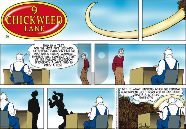 9 Chickweed Lane on Sunday December 6, 2015 Comic Strip