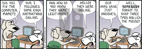 DeFlocked on Monday February 17, 2020 Comic Strip
