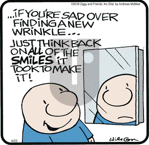 Ziggy on Monday April 23, 2018 Comic Strip