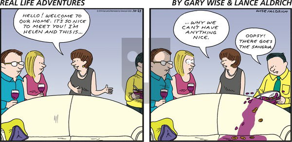 Real Life Adventures on Sunday October 23, 2016 Comic Strip