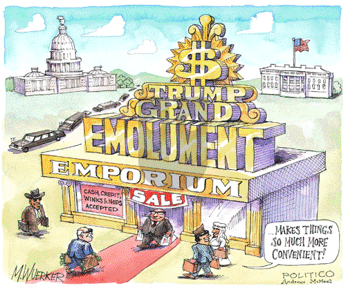 Matt Wuerker on Tuesday October 31, 2017 Comic Strip