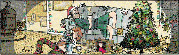 Wallace the Brave on Wednesday December 25, 2019 Comic Strip