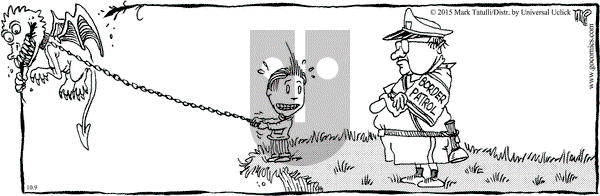 Lio on Friday October 9, 2015 Comic Strip